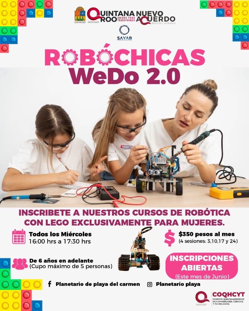 Robochicas Wedo 2.0