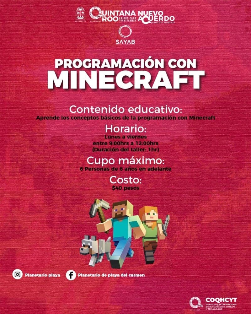 Programación con Minecraft