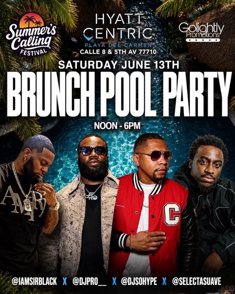 Bruch pool party