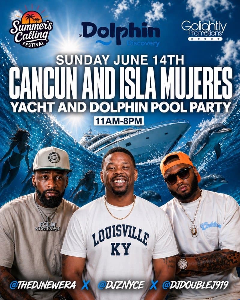 Cancun yatch pool party