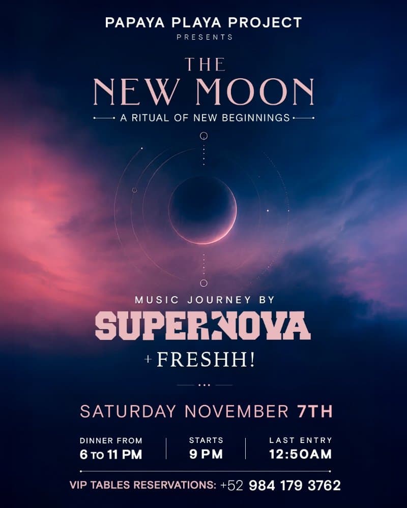 The new moon - supernova