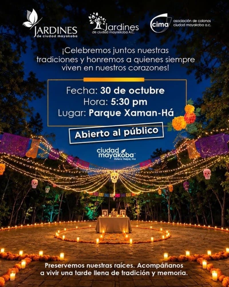 Celebración de día de muertos