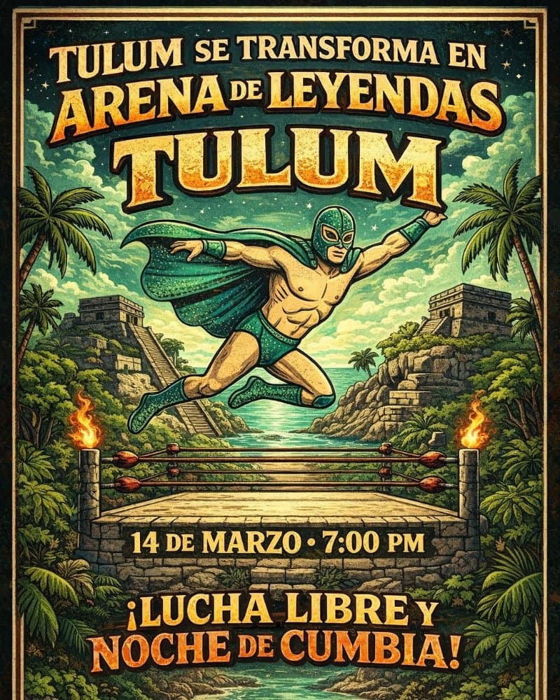 Lucha libre y Cumbia