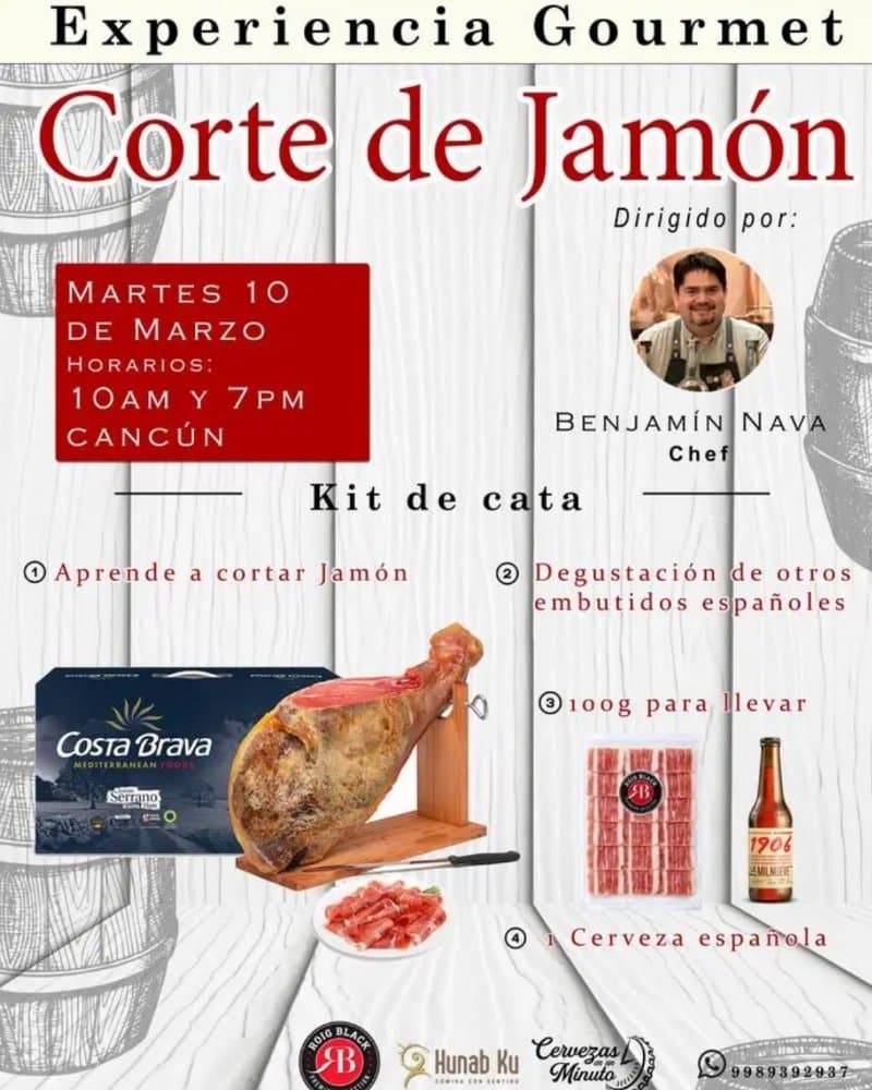 El arte del corte de jamón