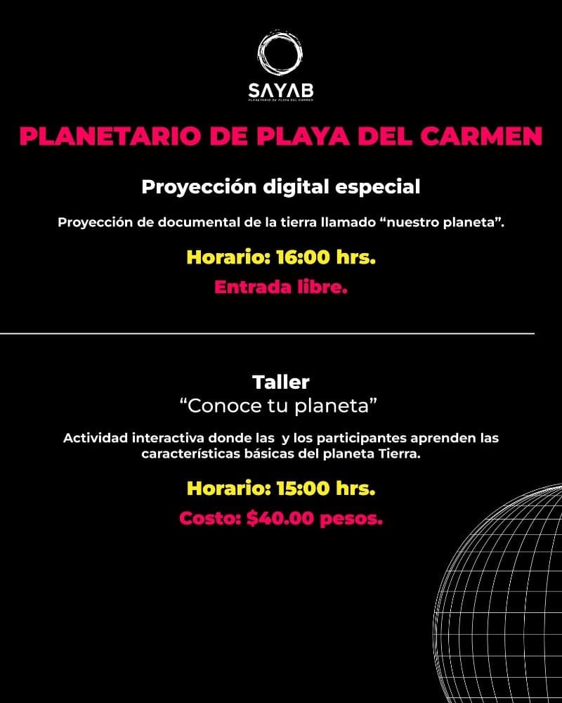 La hora del Planeta - Playa del Carmen