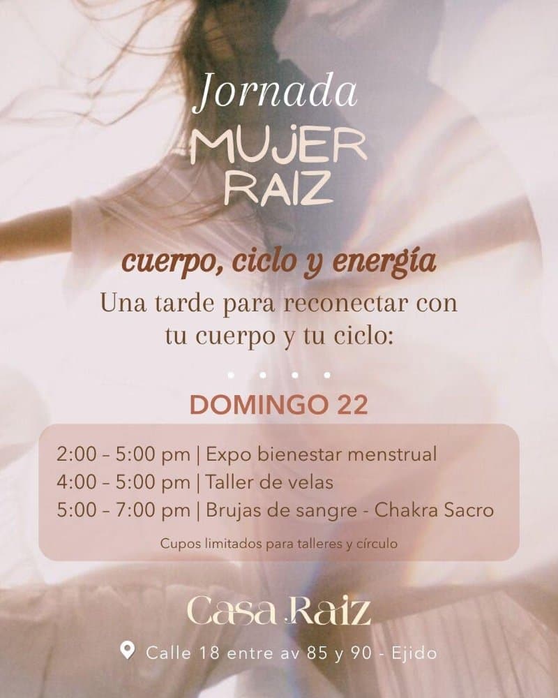 Jornada Mujer Raíz