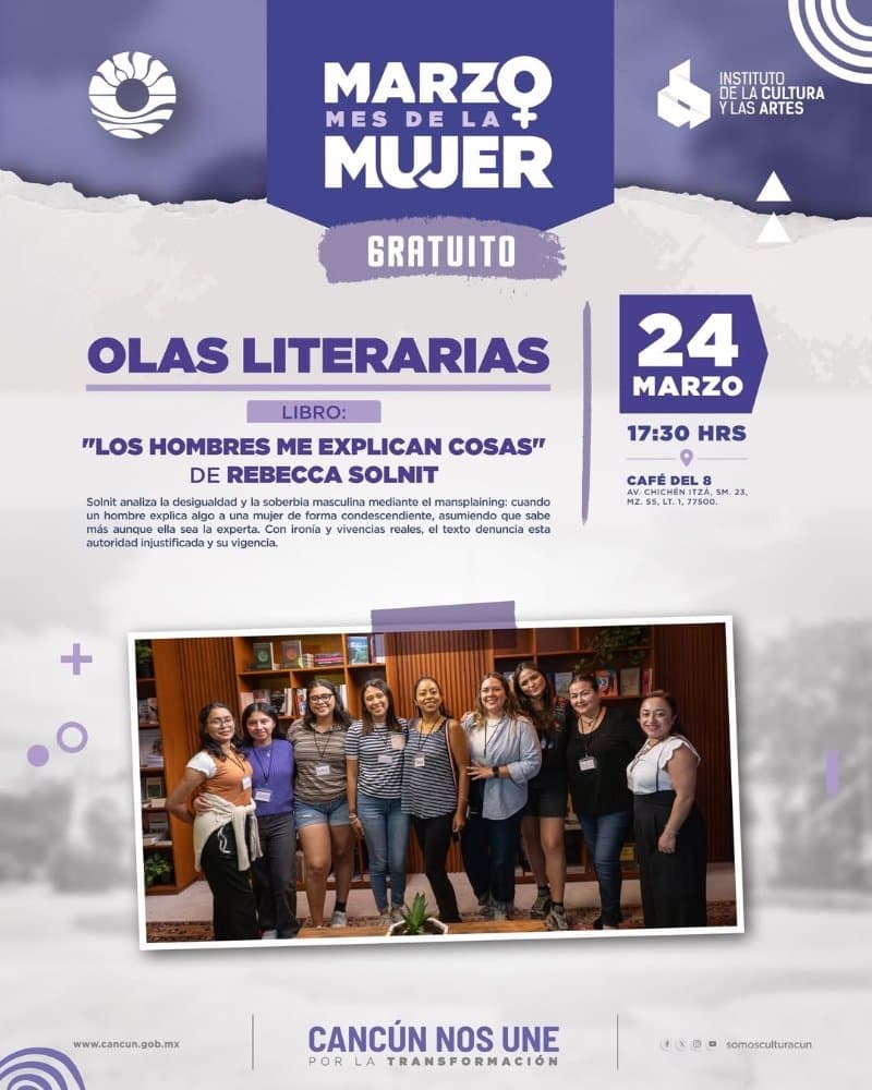 Olas Literarias "Los hombres me explican cosas"