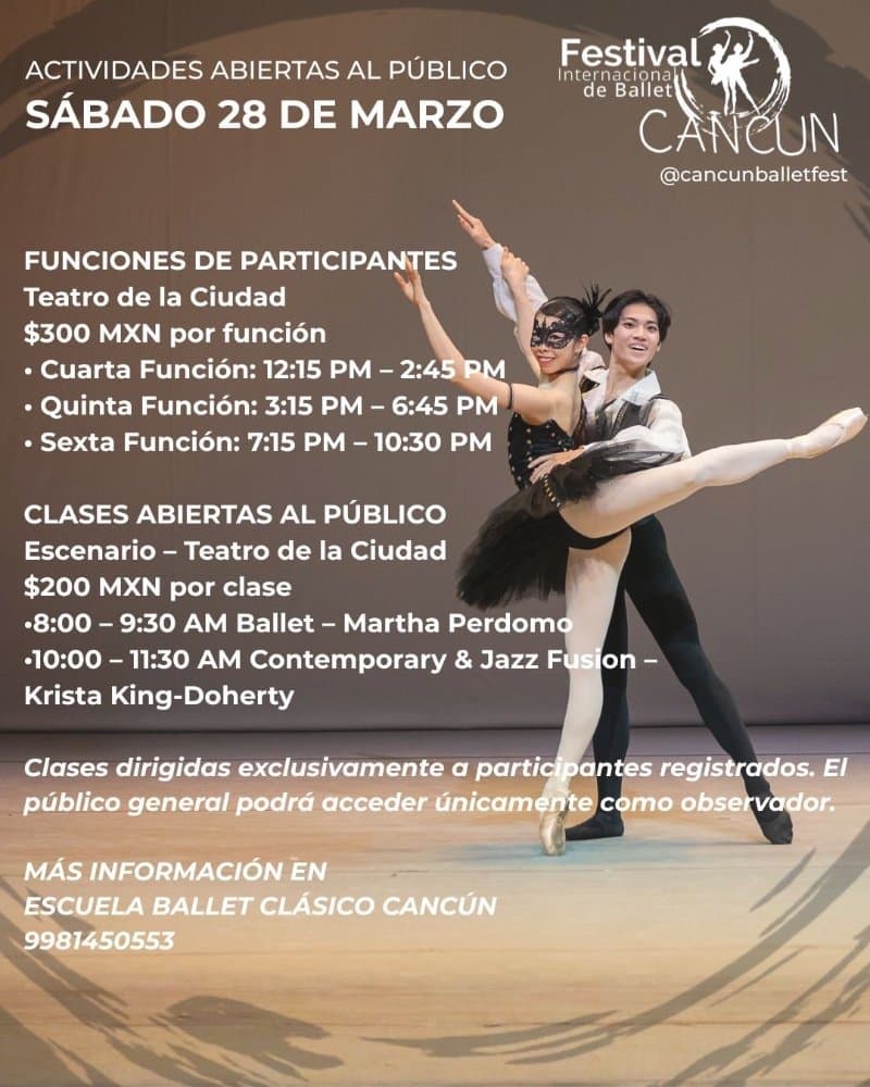 Festival Internacional de Ballet - Sabado