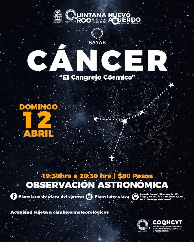Cancer, el cangrejo cósmico