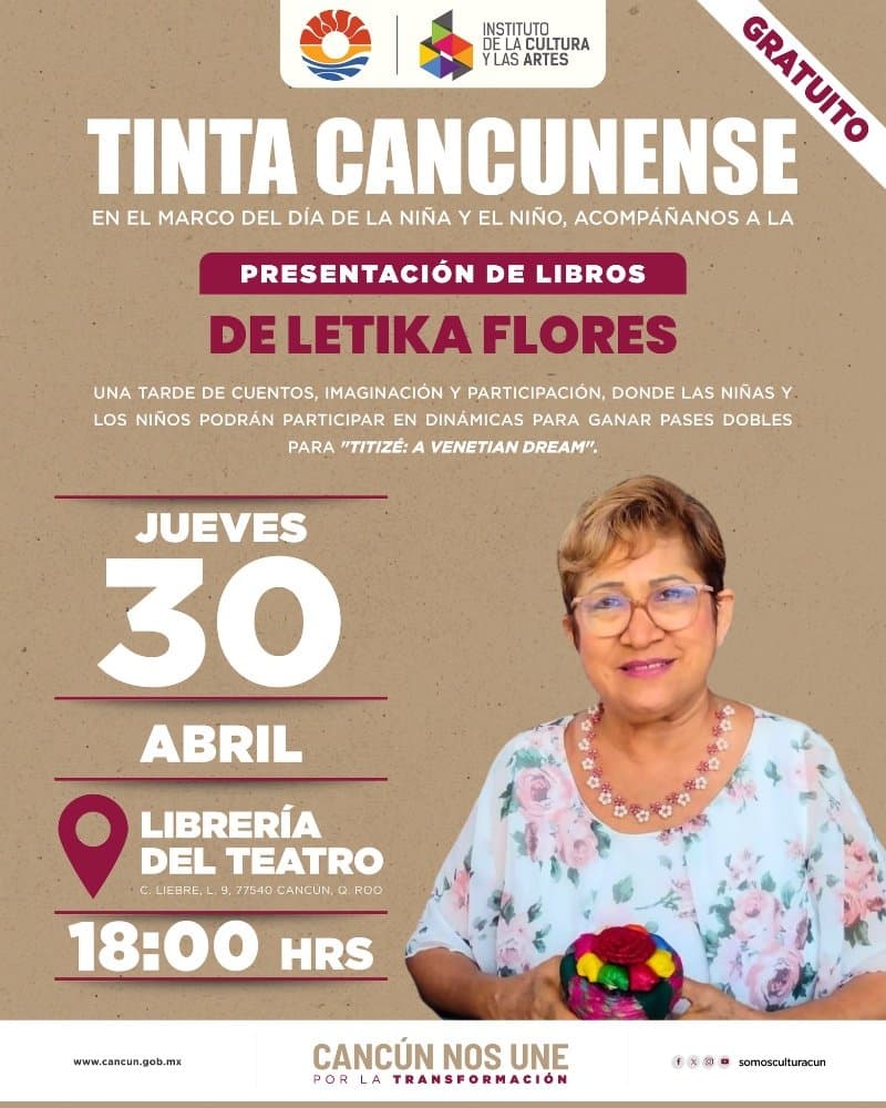 Tinta Cancunense: Letika Flores