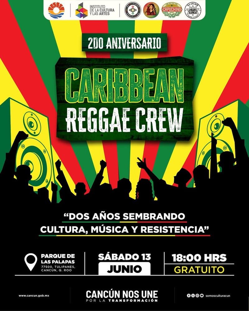 Caribbean reggae crew