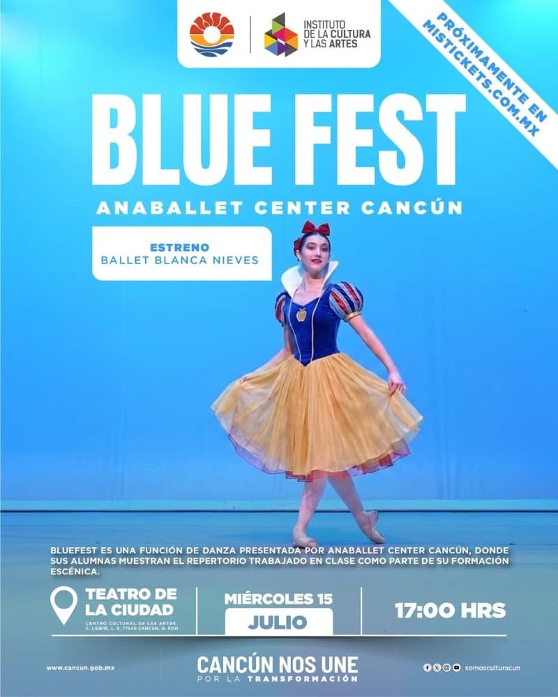 Ballet Blanca Nieves - Blue fest