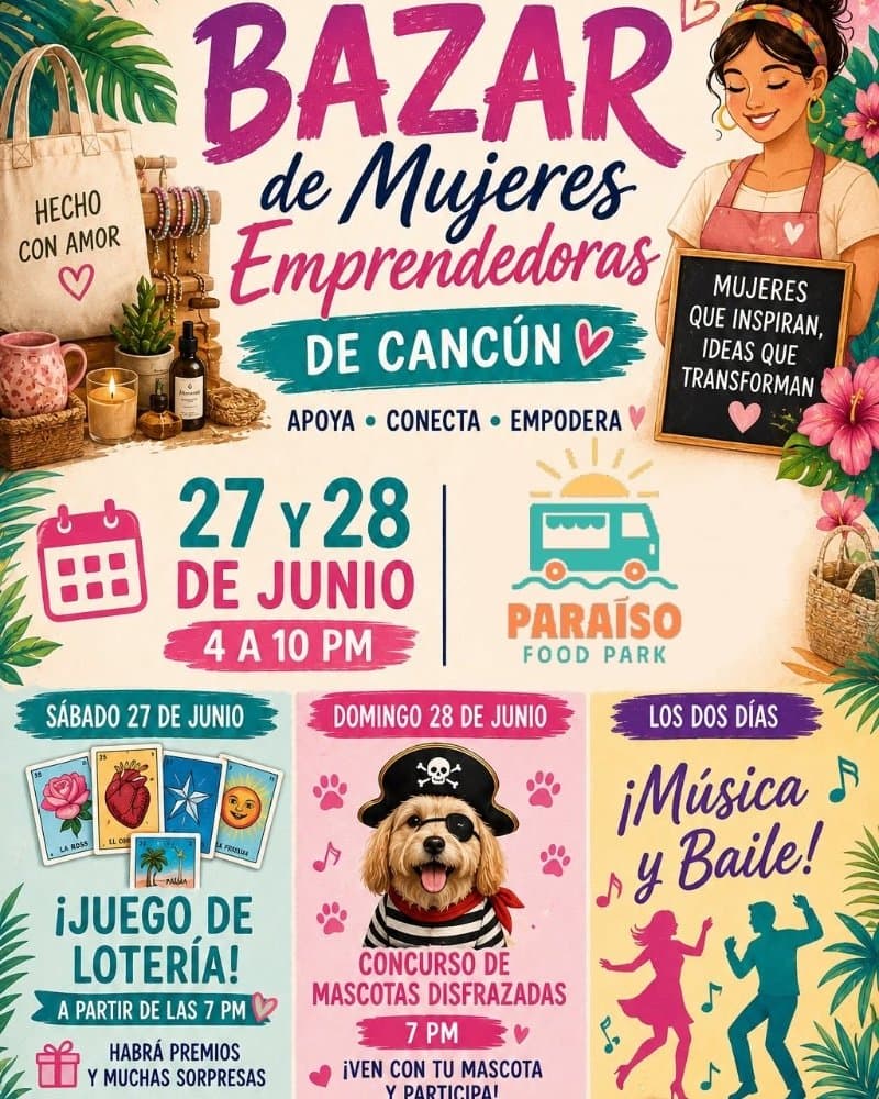 Bazar de mujeres emprendedoras 2da ed.