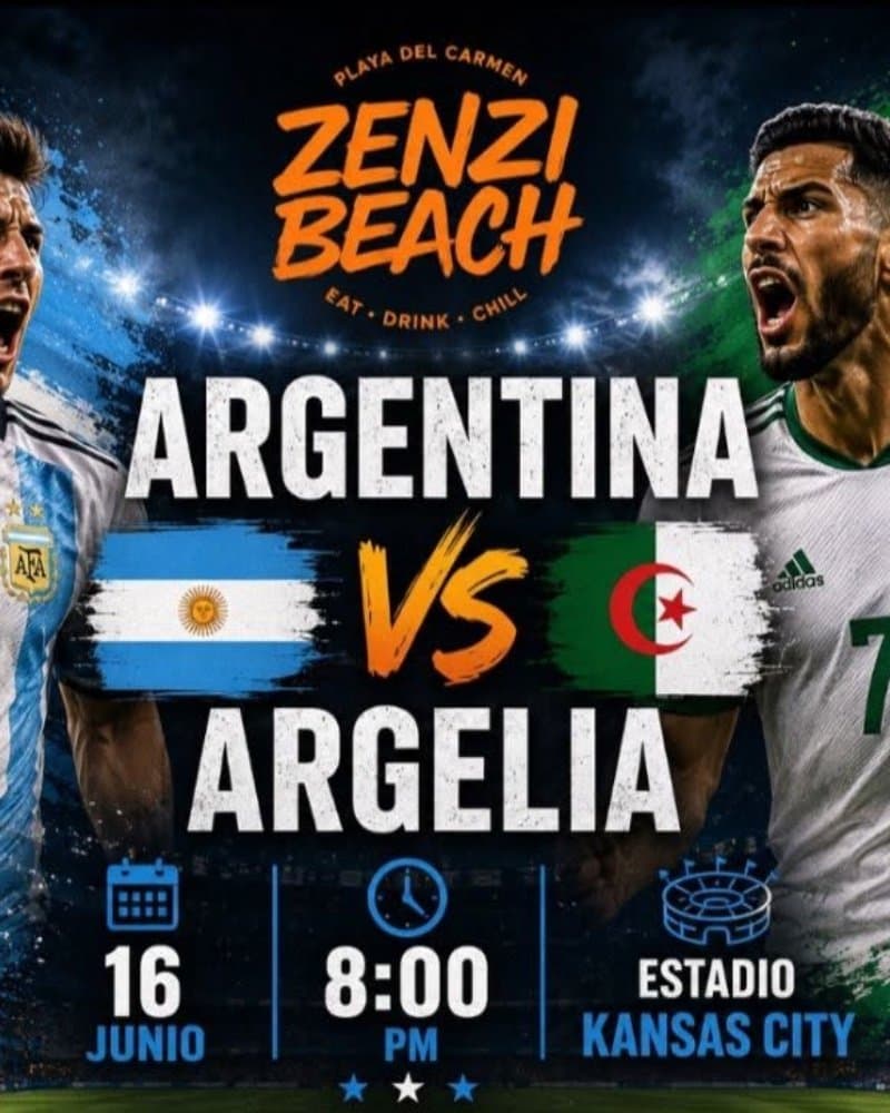 Argentina vs Algelia- Zenzi Beach