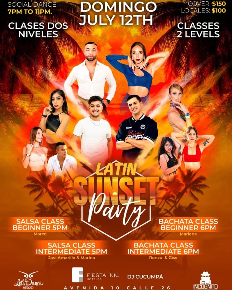 Latin Sunset Party