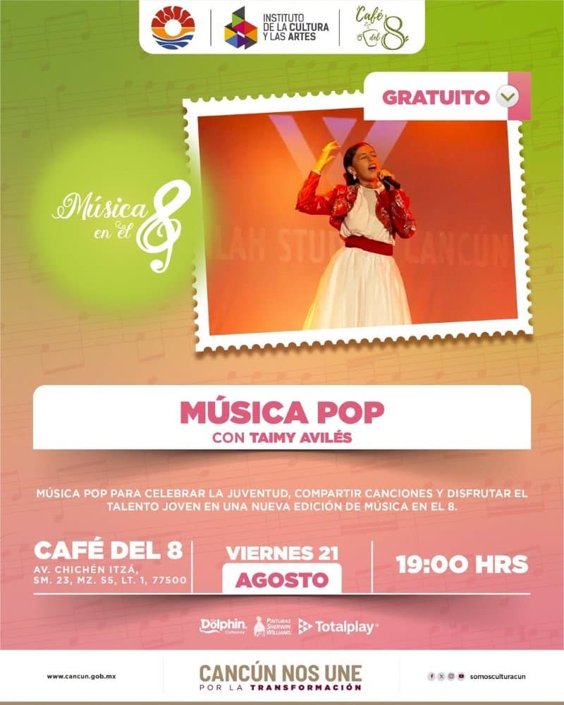 Música pop con Taimy Avilés