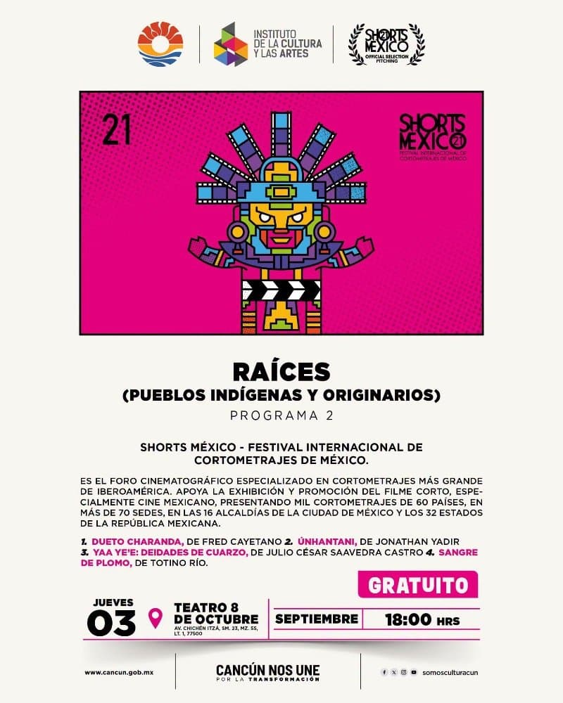 Shorts México - Raíces