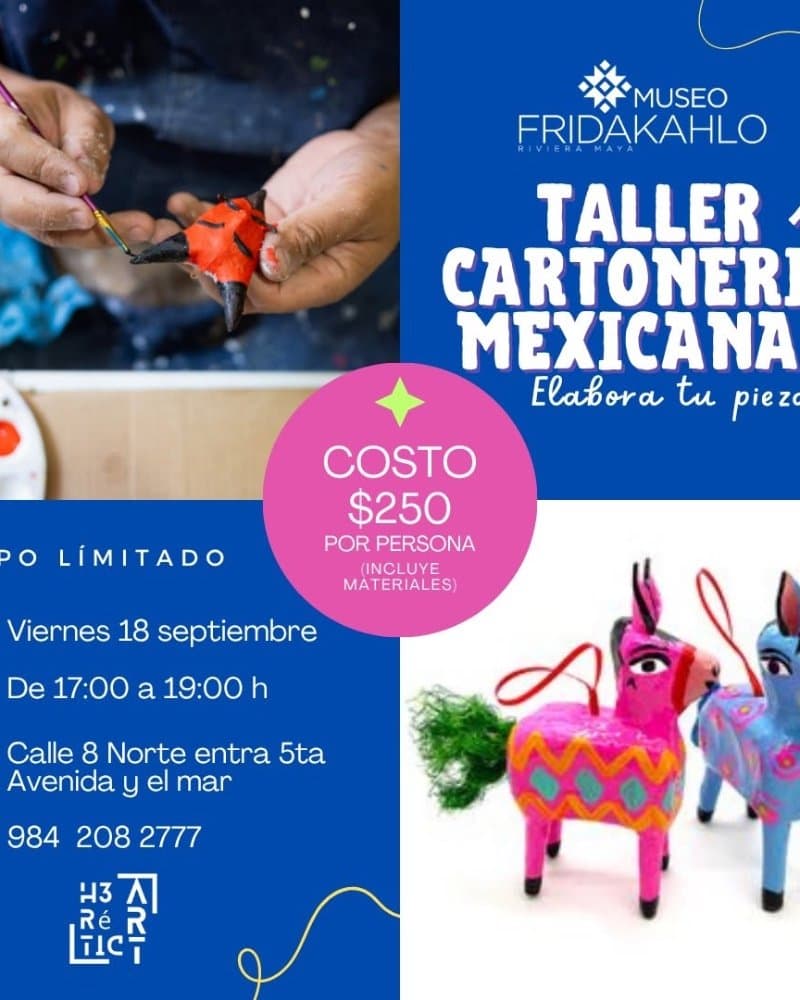 Taller cartonería mexicana