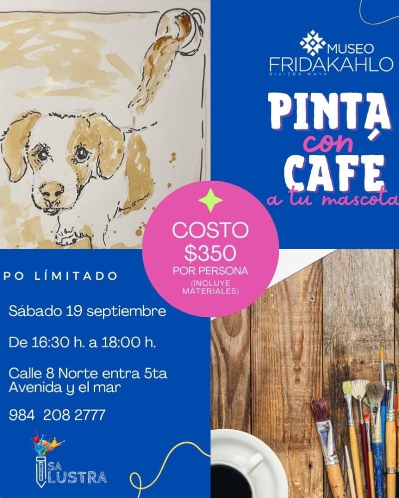 Pinta con café a tu mascota