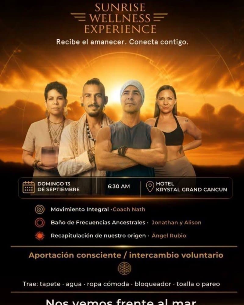 Sunrise wellness experience