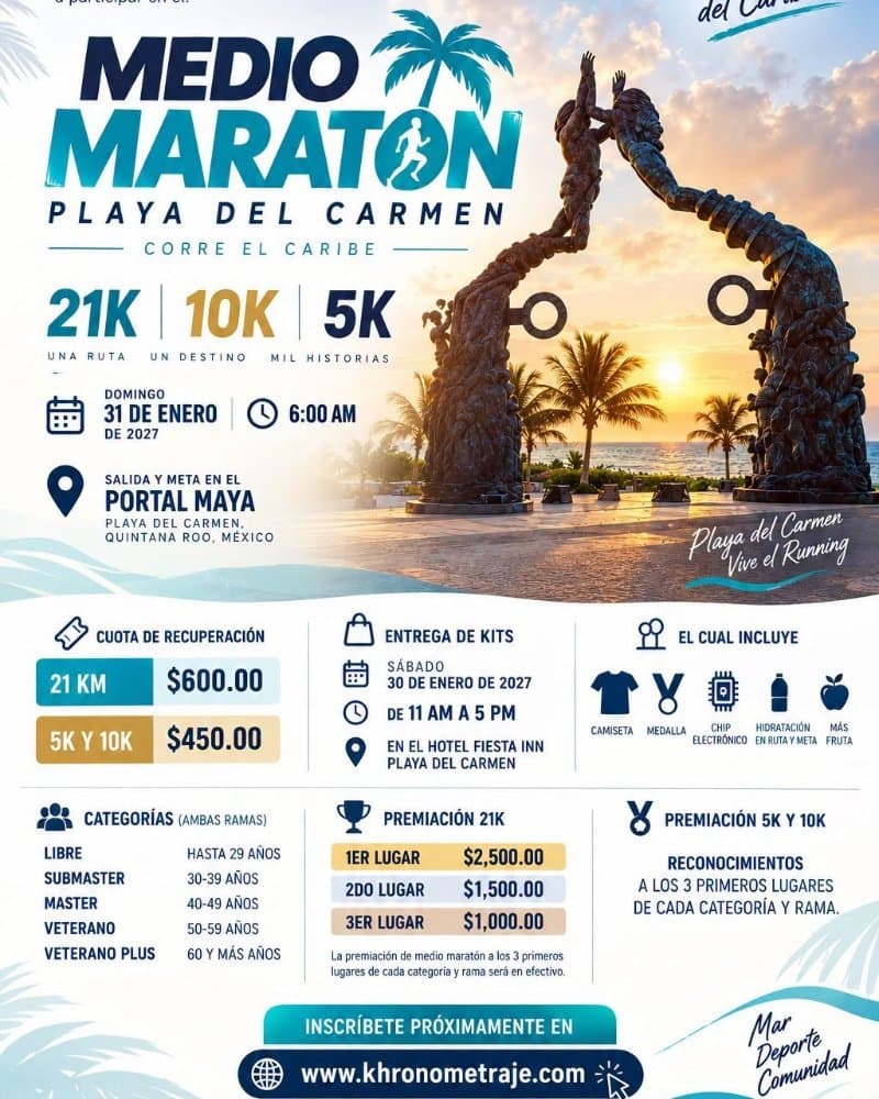 Medio maratón - corre el caribe