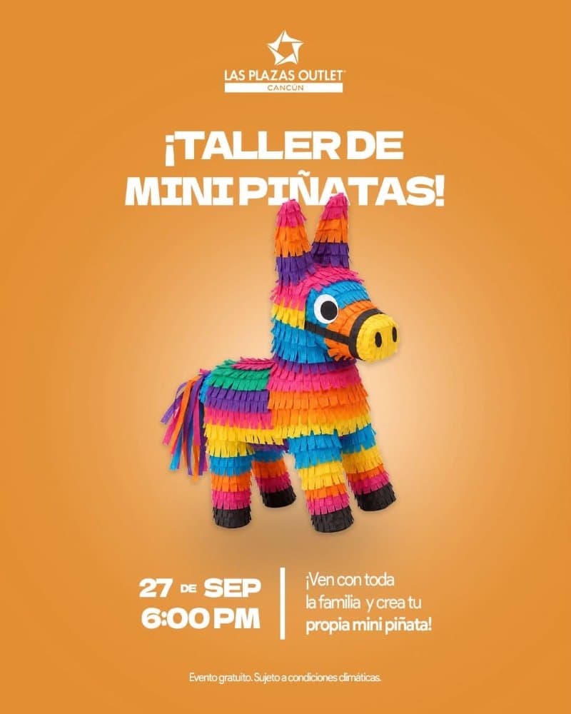 Taller de mini piñatas