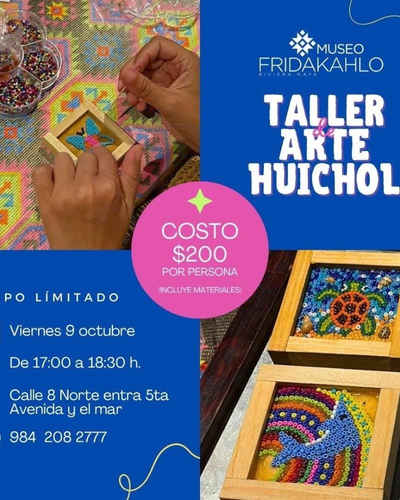 Taller de arte huichol