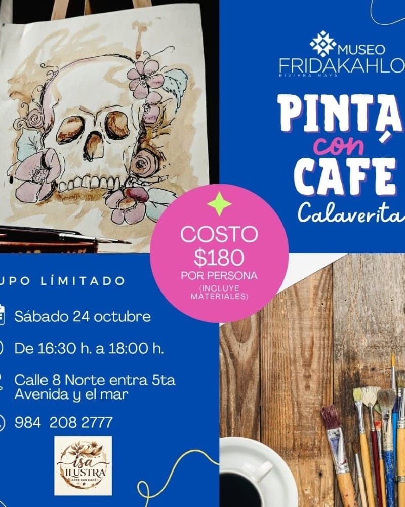 Pinta con café