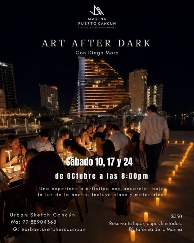 Art after dark