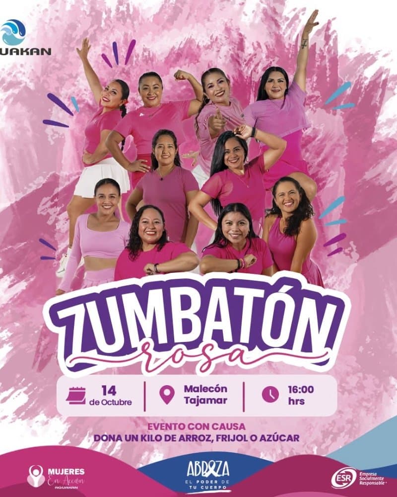 Zumbatón rosa