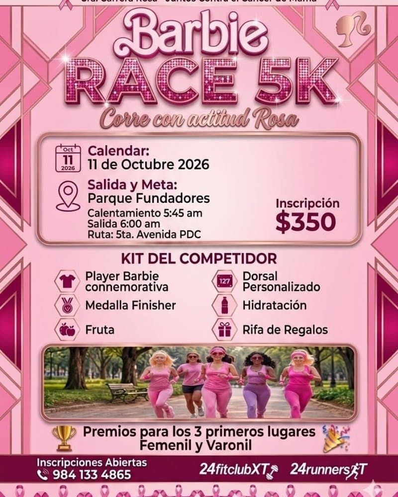 Barbie race 5k