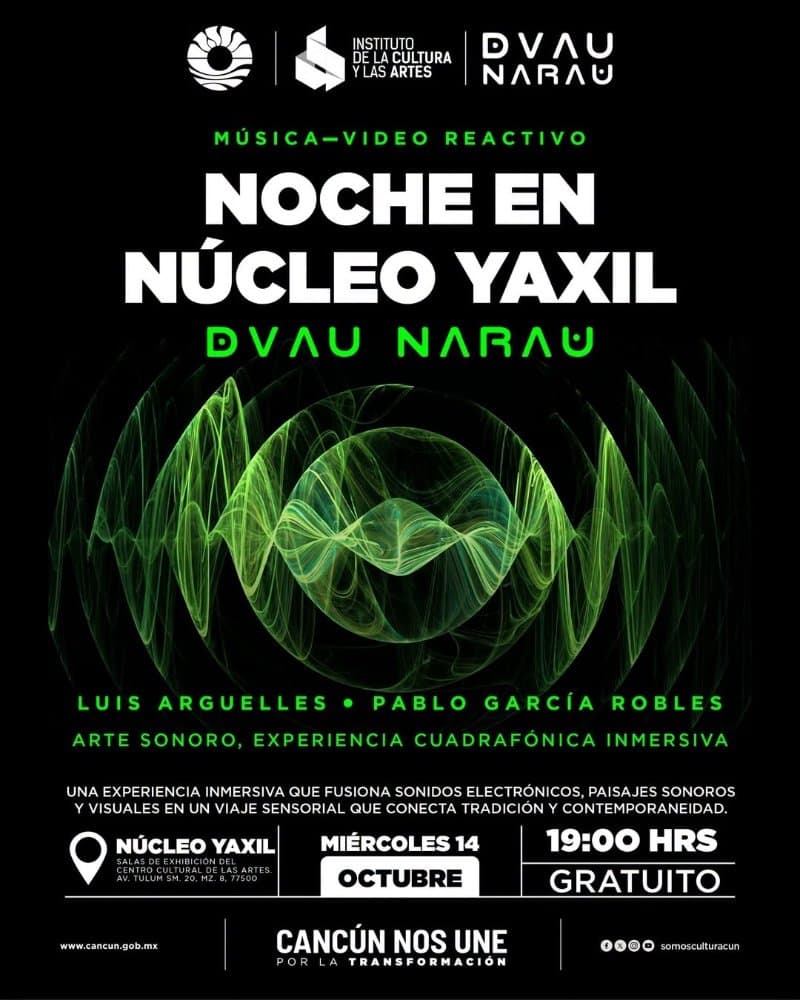 Noche en núcleo yaxil