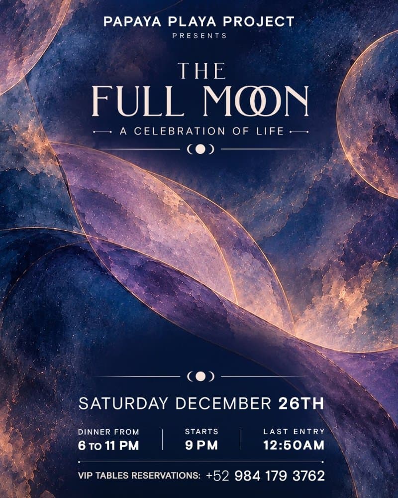 The full moon - celebration of life