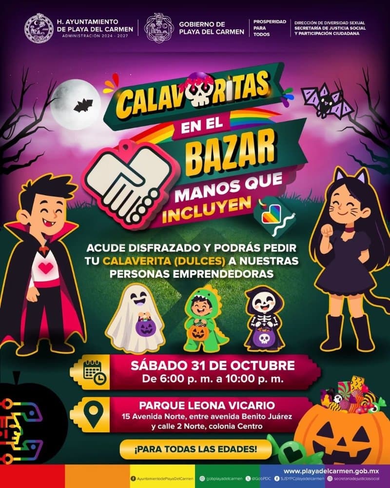 Calaveritas en el bazar