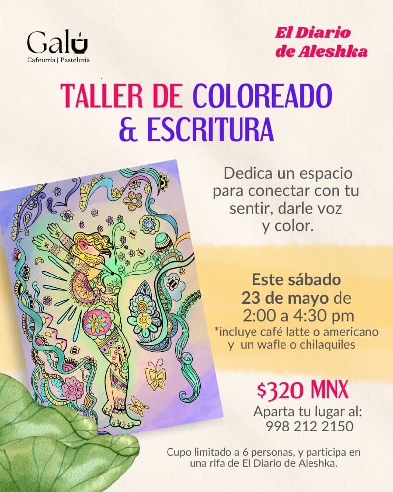 Taller de coloreado y escritura