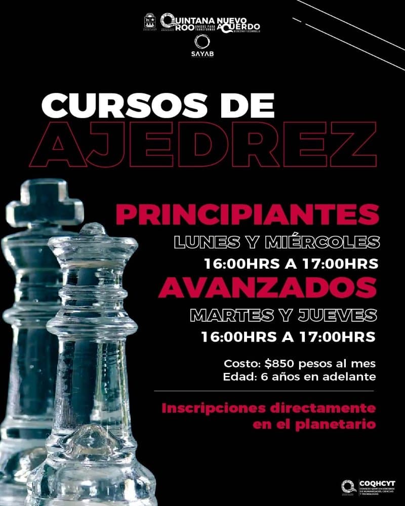 Cursos de Ajedrez
